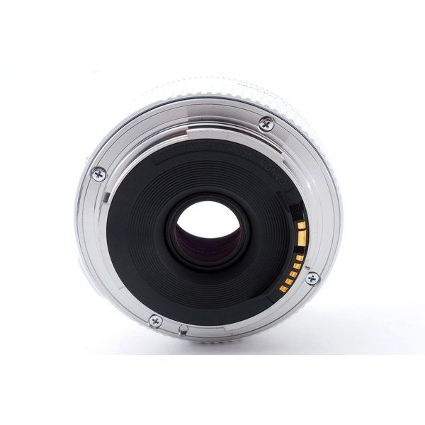 キヤノン Canon EF 40mm F2.8 STM ホワイト 美品 キヤノンEFマウント 単焦点