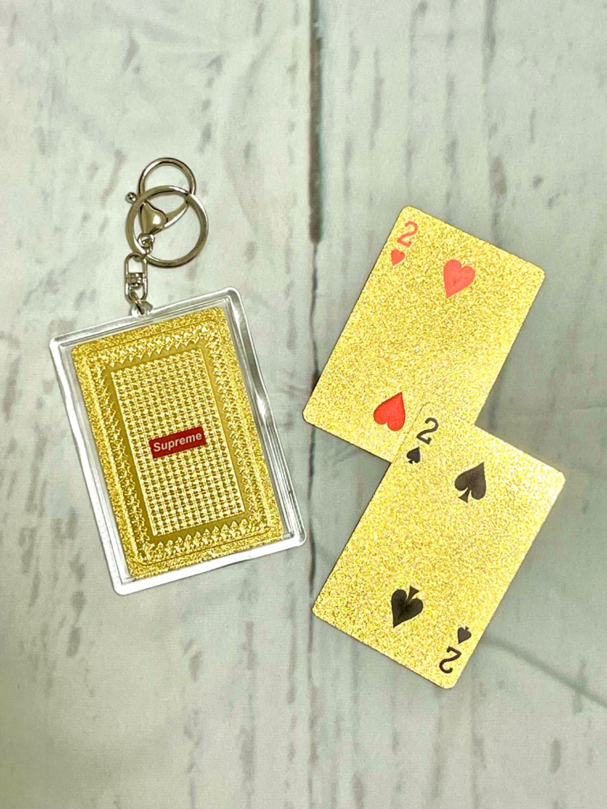 クーポン利用&送料無料 Supreme Gold Deck of Cards シュプリーム