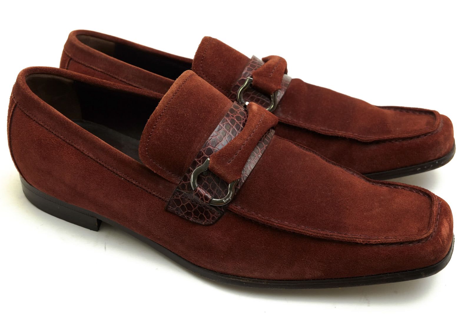Salvatore Ferragamo ブラウン スエードローファー 楽天市場】フェラガモ（素材（生地・毛糸）スエード