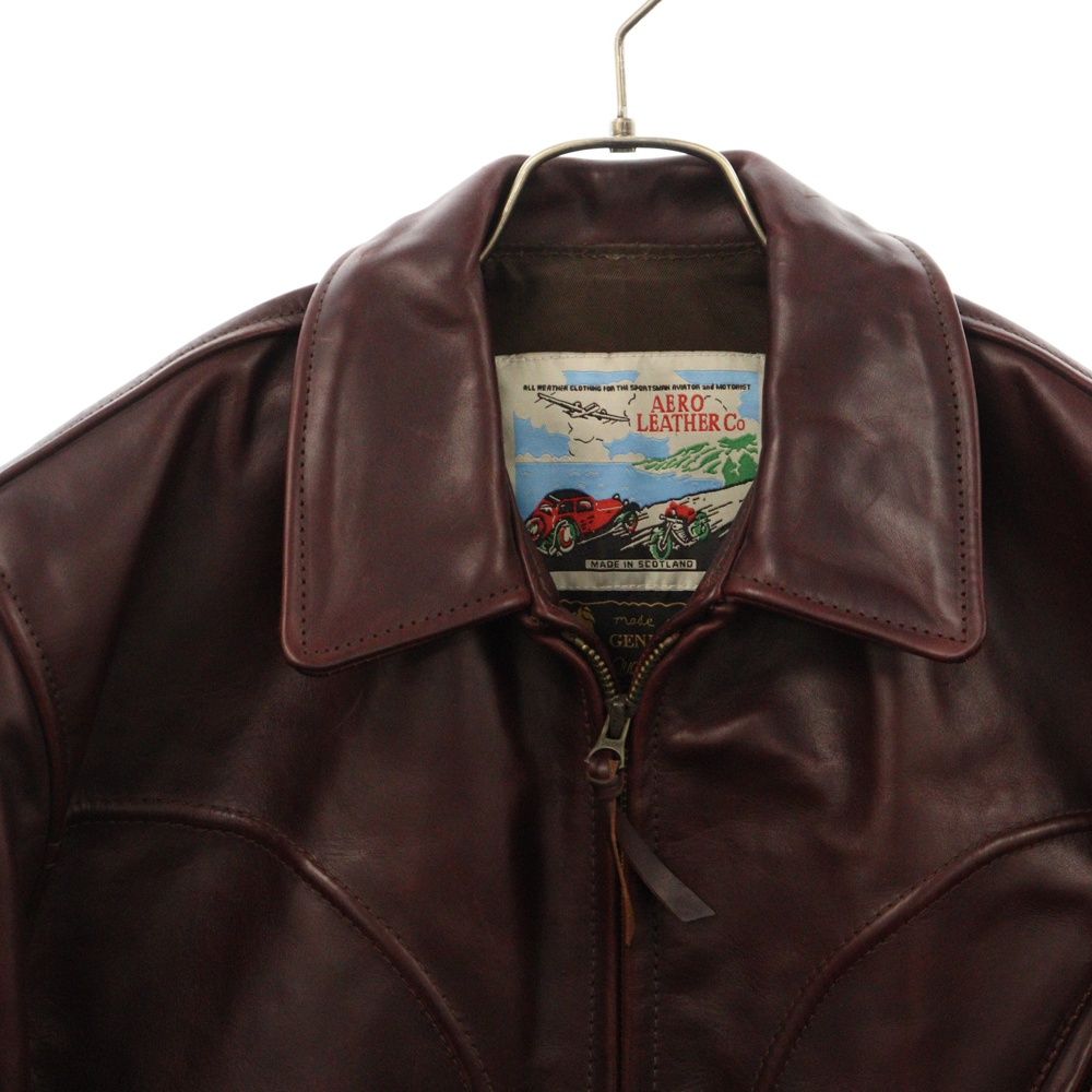 Hercules aero leather jacket Aero Leather Japan エアロレザー Horse