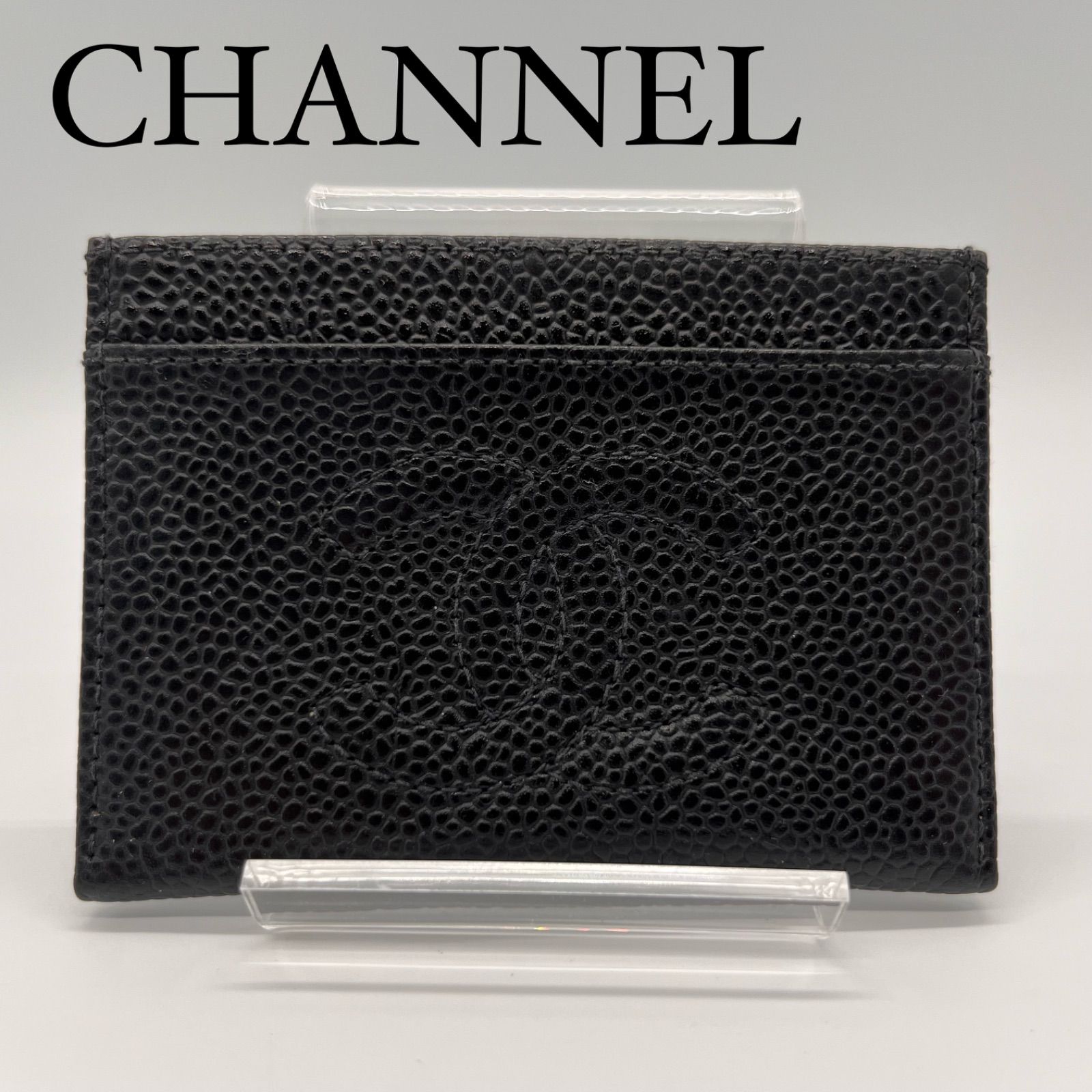 売り切り御免！ ココマーク Chanel バス カードケース シャネル CC 