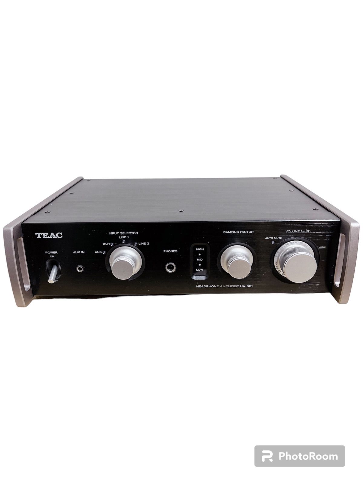 【極美品】TEAC Reference501 ヘッドホンアンプ HA-501-B