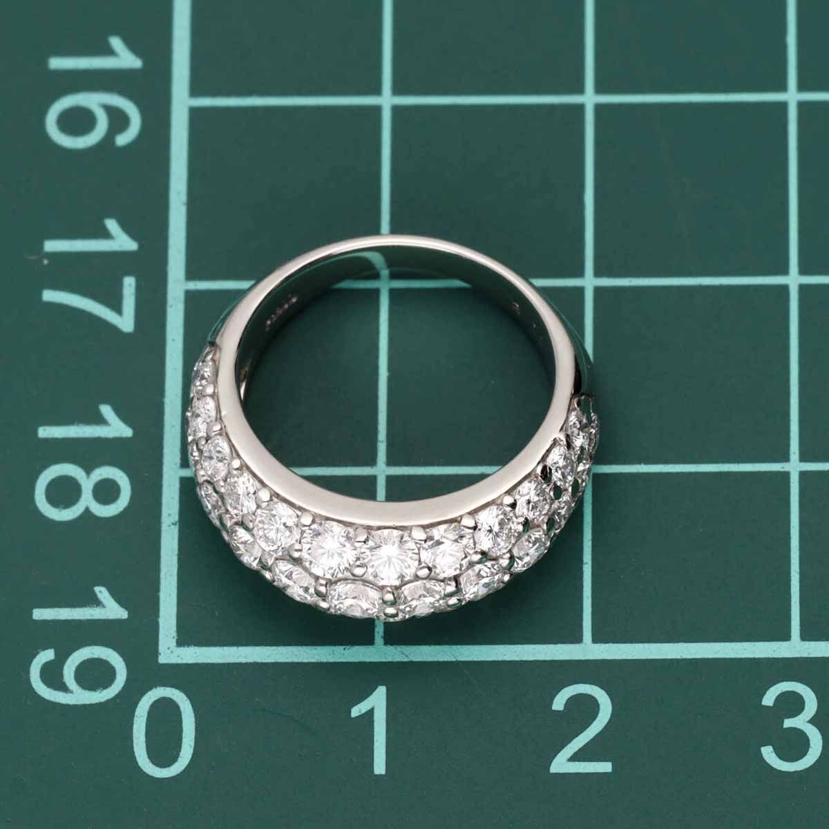 Pt900　リング 　ダイヤ2.00ct　約12号　約7.6g