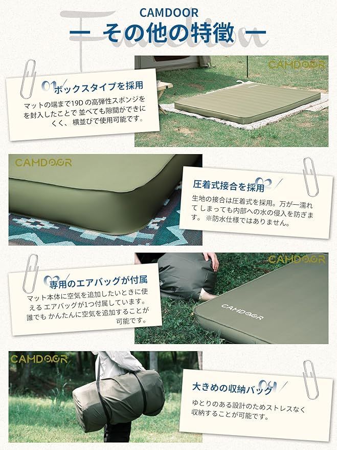 ◈ CAMDOORキャンプ
