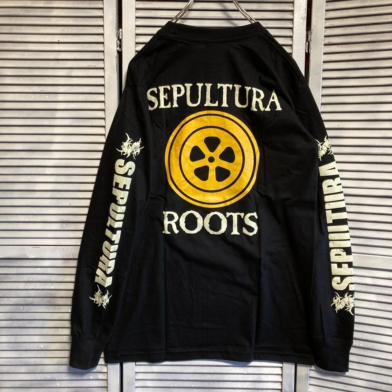 ☆ セパルトゥラ ルーツ SEPULTURA ROOTS 黒 バンド ロック