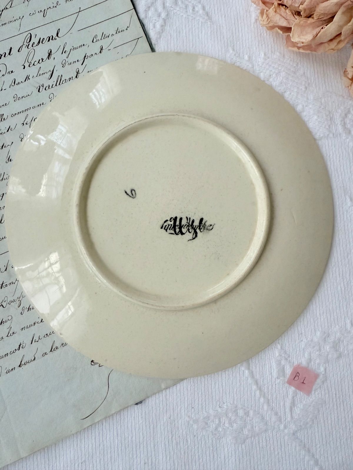 サルグミンヌ フランスアンティークプレート