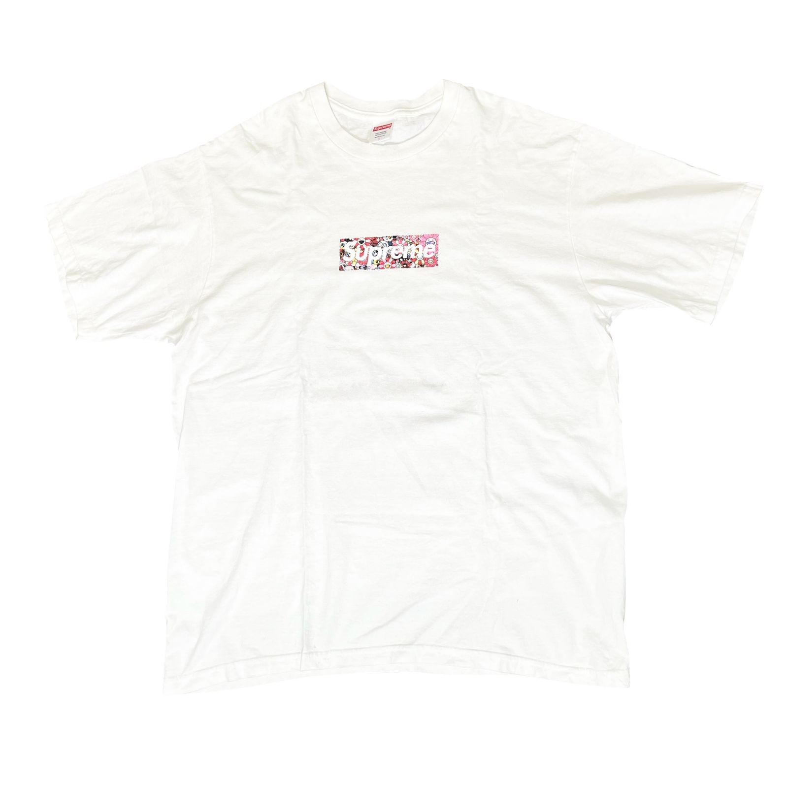 Supreme シュプリーム 半袖Ｔシャツ コットン ホワイト コットン ホワイト Supreme×村上隆 海外 L ホワイト