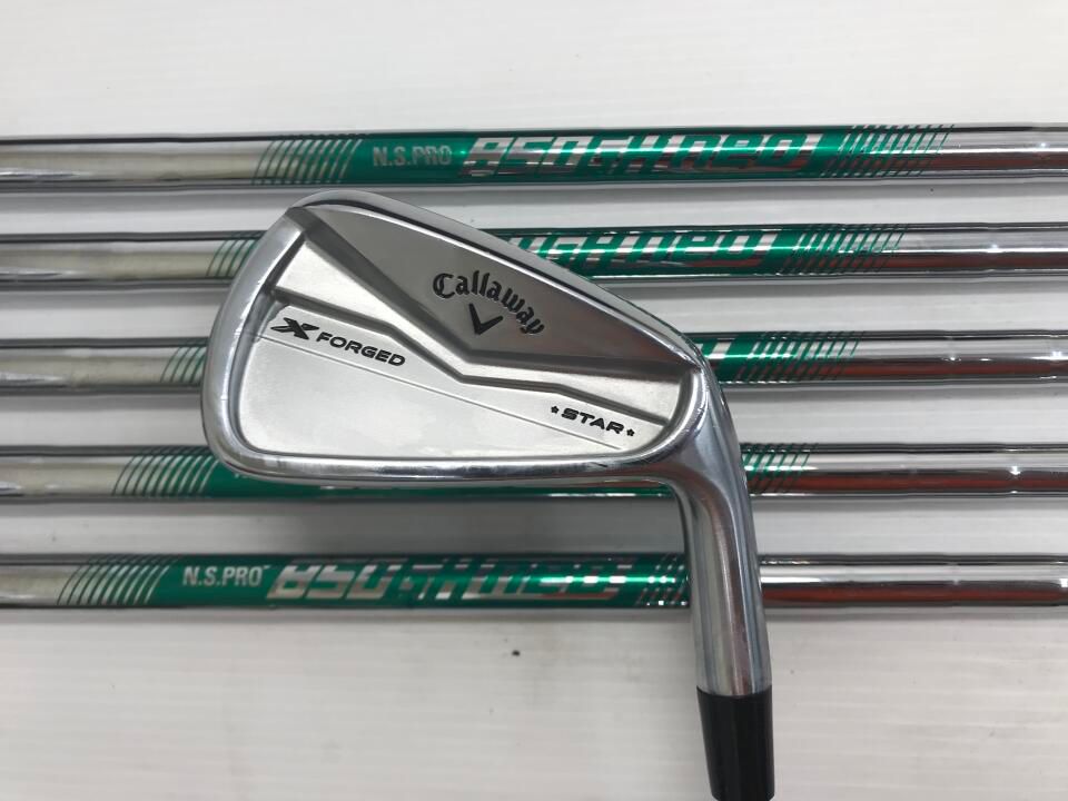 最短 X FORGED STAR 2025 | S | NSプロ850GH neo | | アイアンセット | キャロウェイ