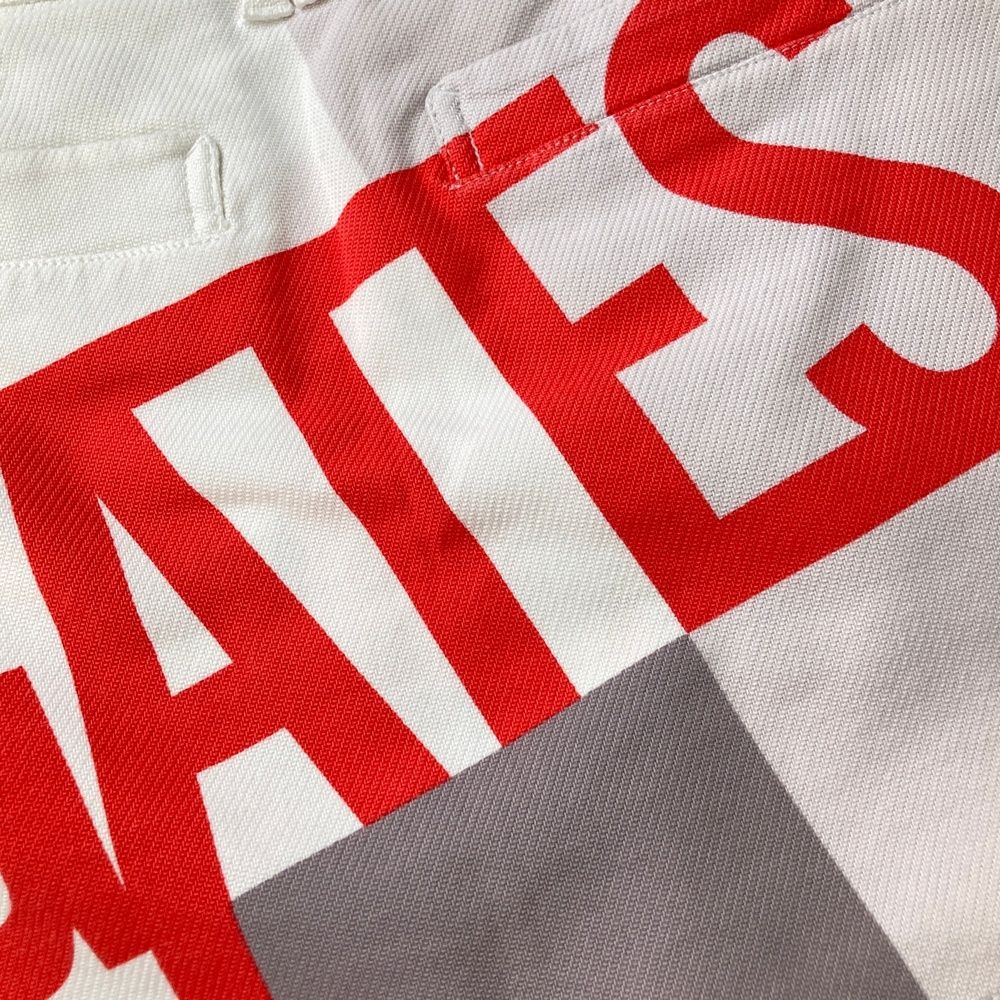 ストレッチスカート ビッグロゴ柄