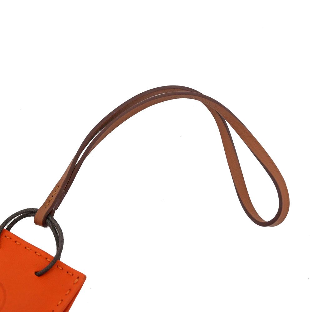エルメス 小物 サックオランジュ バッグチャーム Ｄ刻印 ショッパー 楽天市場】HERMES エルメス ショッパー サックオランジュ カバン
