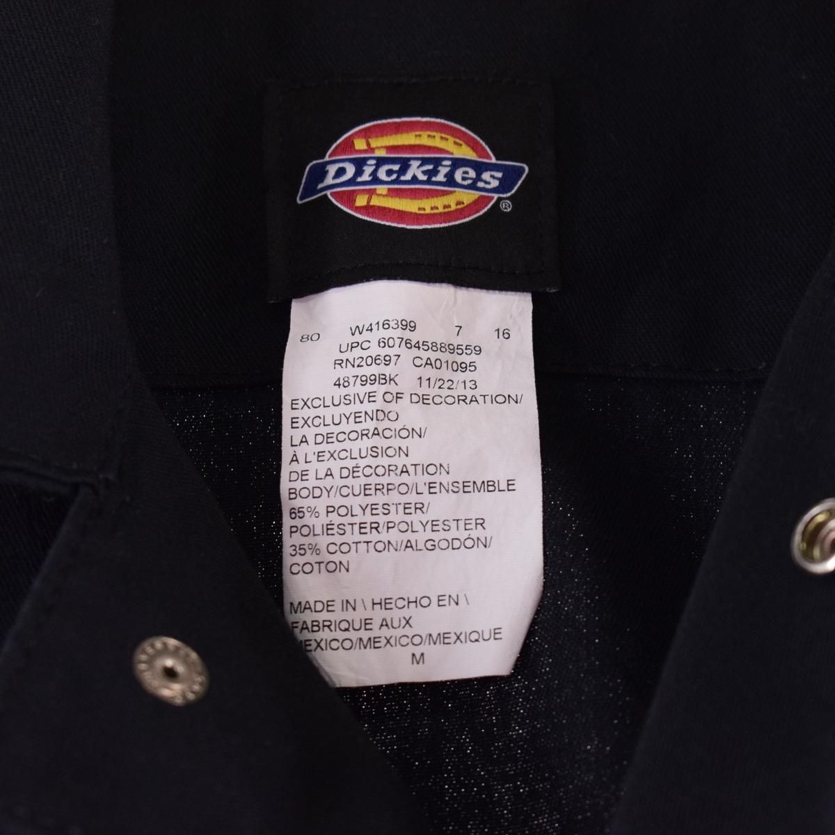 古着 ディッキーズ Dickies 長袖 オールインワン つなぎ メンズM