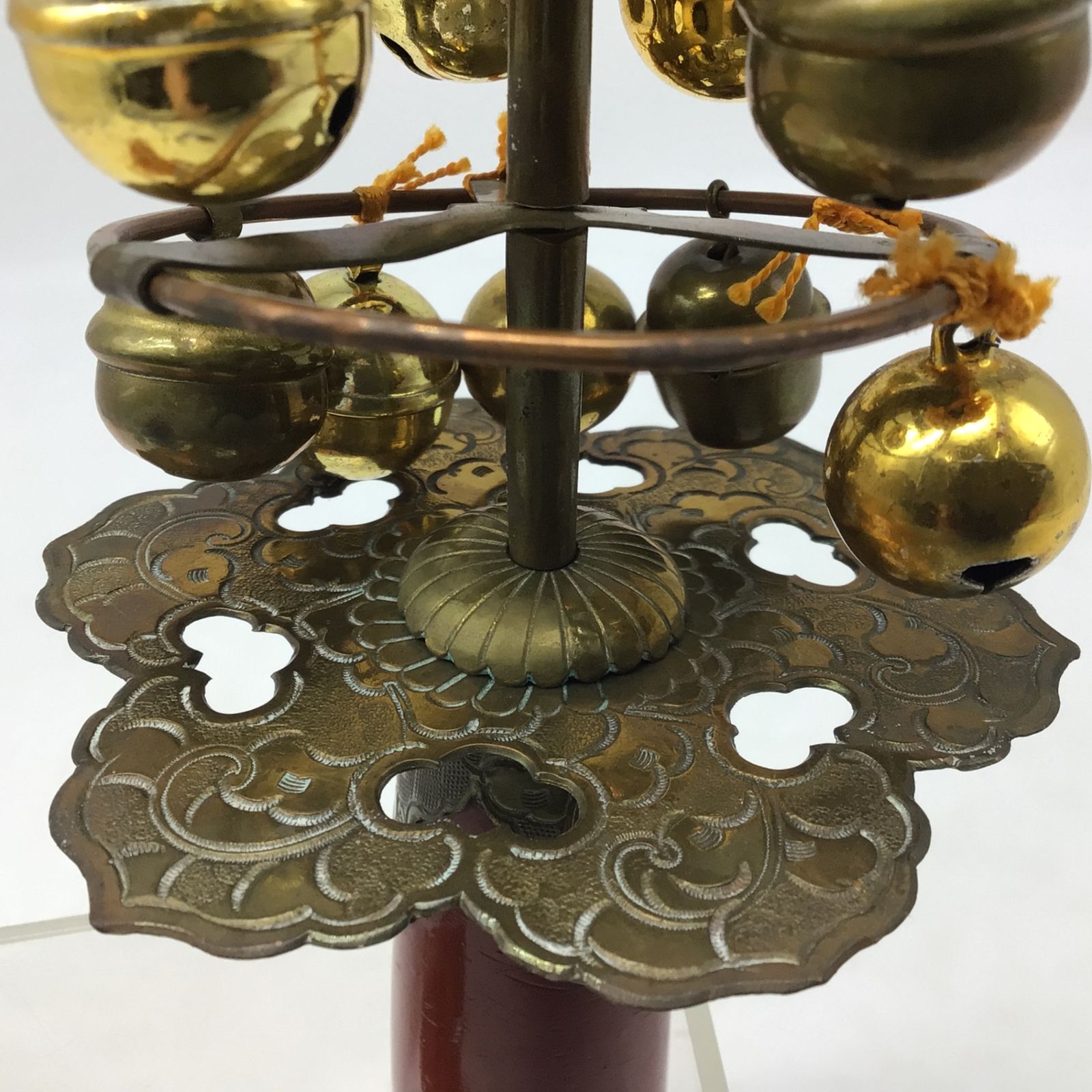 時代 神楽鈴 共箱 巫女鈴 鳳凰 神事 神具 福鈴 仏教美術 骨董品 古美術品 時代 神楽鈴 共箱 巫女鈴 鳳凰 神事 神具 福鈴 仏教美術 骨董