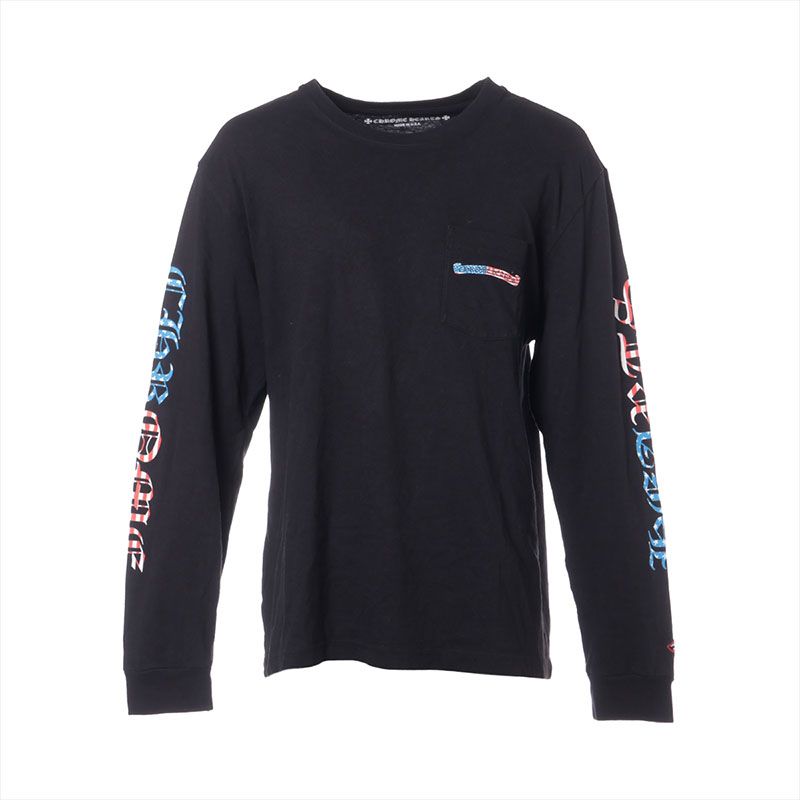 CHROME HEARTS クロムハーツ 長袖Ｔシャツ ×MATTY BOY アメリカンフラッグ Size XL