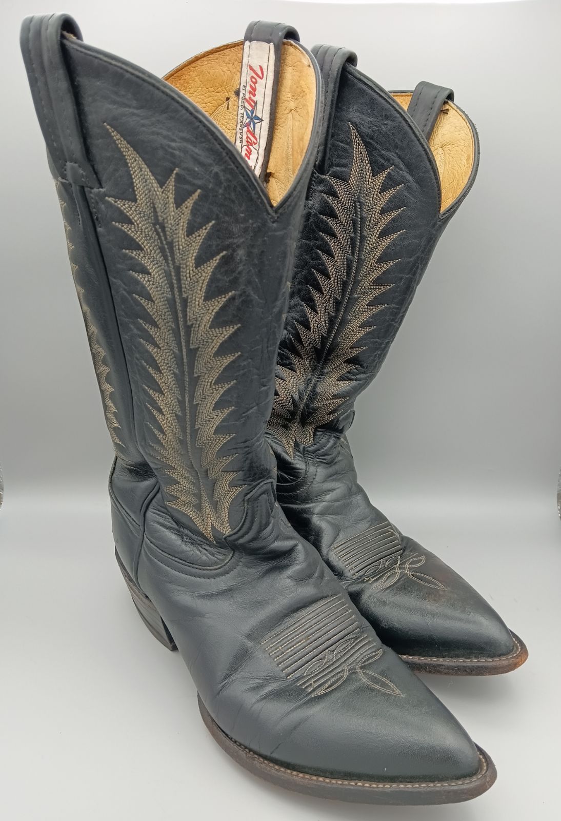 Tony Lama トニーラマ ウエスタンブーツ フェザー刺繍 25.5㎝