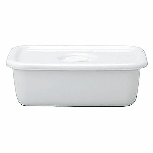 まとめ買い 野田琺瑯 WFM-M White Series 保存容器 レクタングル深型 M 密閉蓋付 ×3