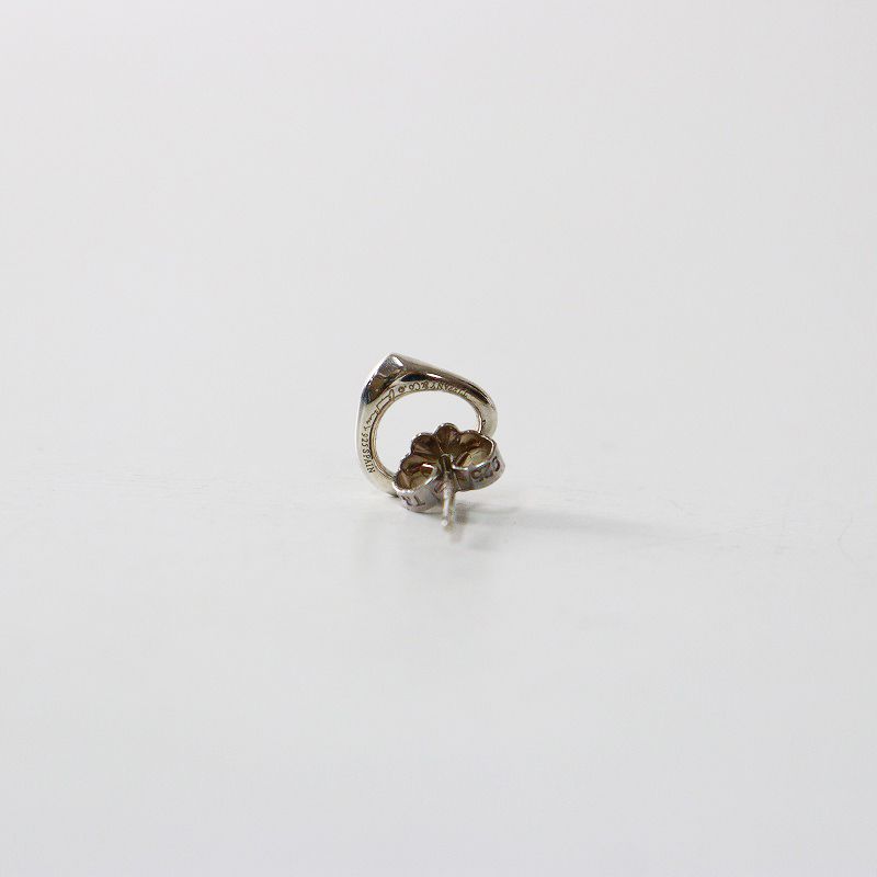 ティファニー オープン ハート ピアス シルバー ティファニー オープン