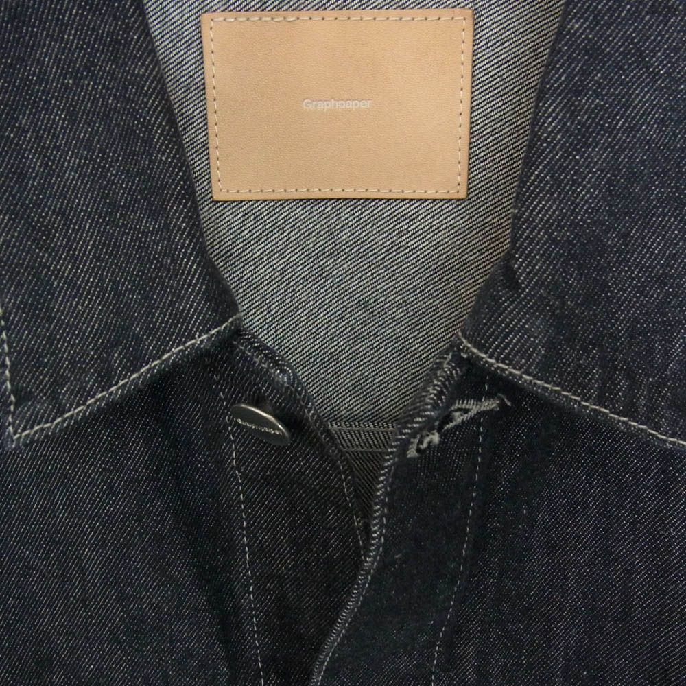 GRAPHPAPER グラフペーパー 23SS GU231-30114B Colorfast Denim Jacket 