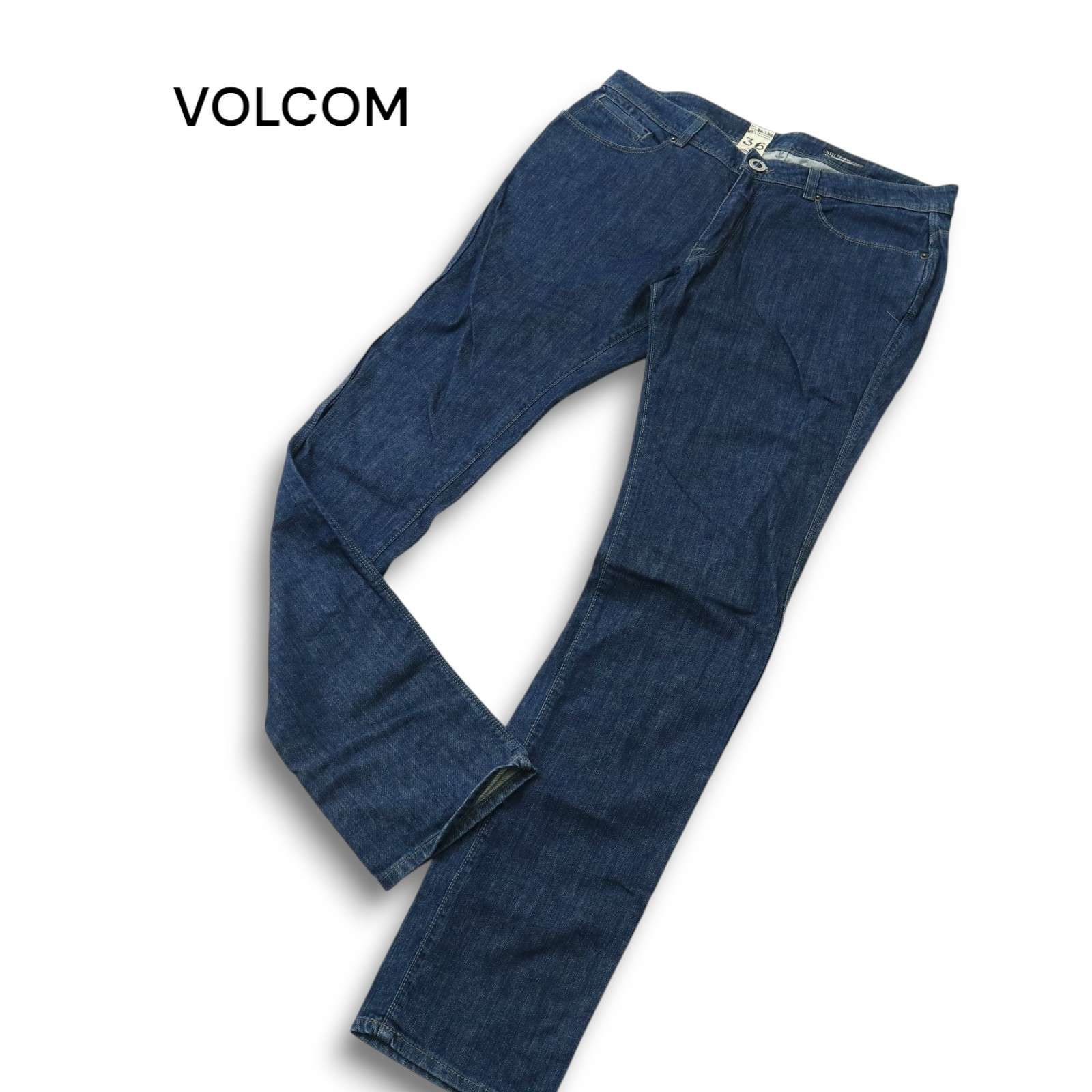 VOLCOM ボルコム 通年 ストレッチ☆ スリム インディゴ デニム