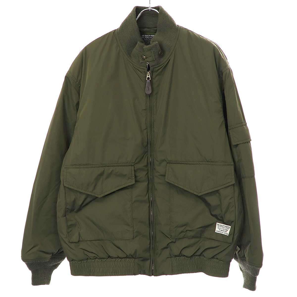 WACKO MARIA ワコマリア 23AW G-8 FLIGHT JACKET ナイロンフライトジャケット カーキ L 23FW-WMO-ML04  - メルカリ