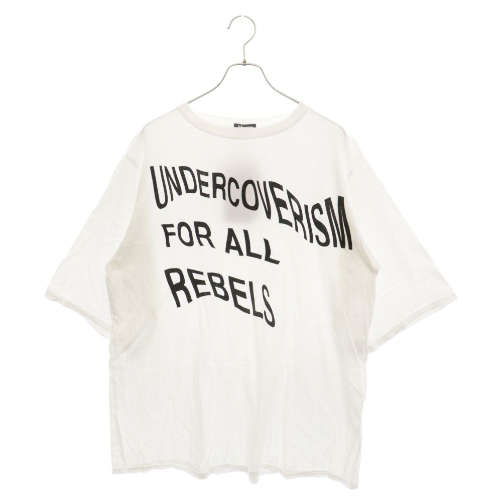 UNDERCOVERISM (アンダーカバイズム) 23SS LANGUID TEE ラングウィド クルーネック半袖Tシャツ カットソー ホワイト UI1C4810-3