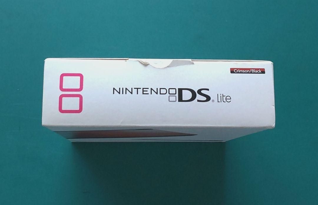 E29【中古・美品】ニンテンドー DS Lite クリムゾンブラック