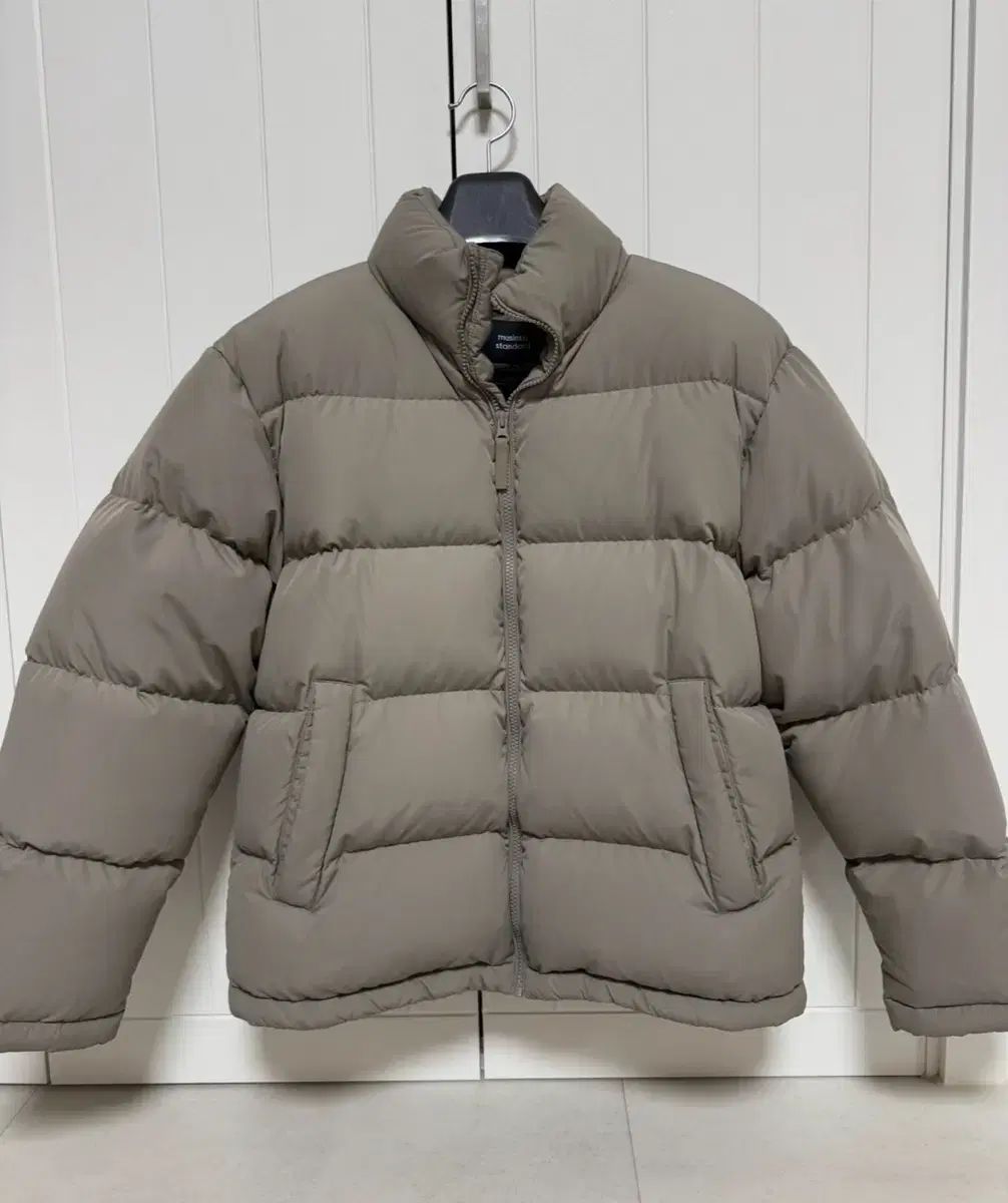 M MUSINSA ムシンサ スタンダード musinsa standard ムシンサスタンダード ショートダウン ベージュ