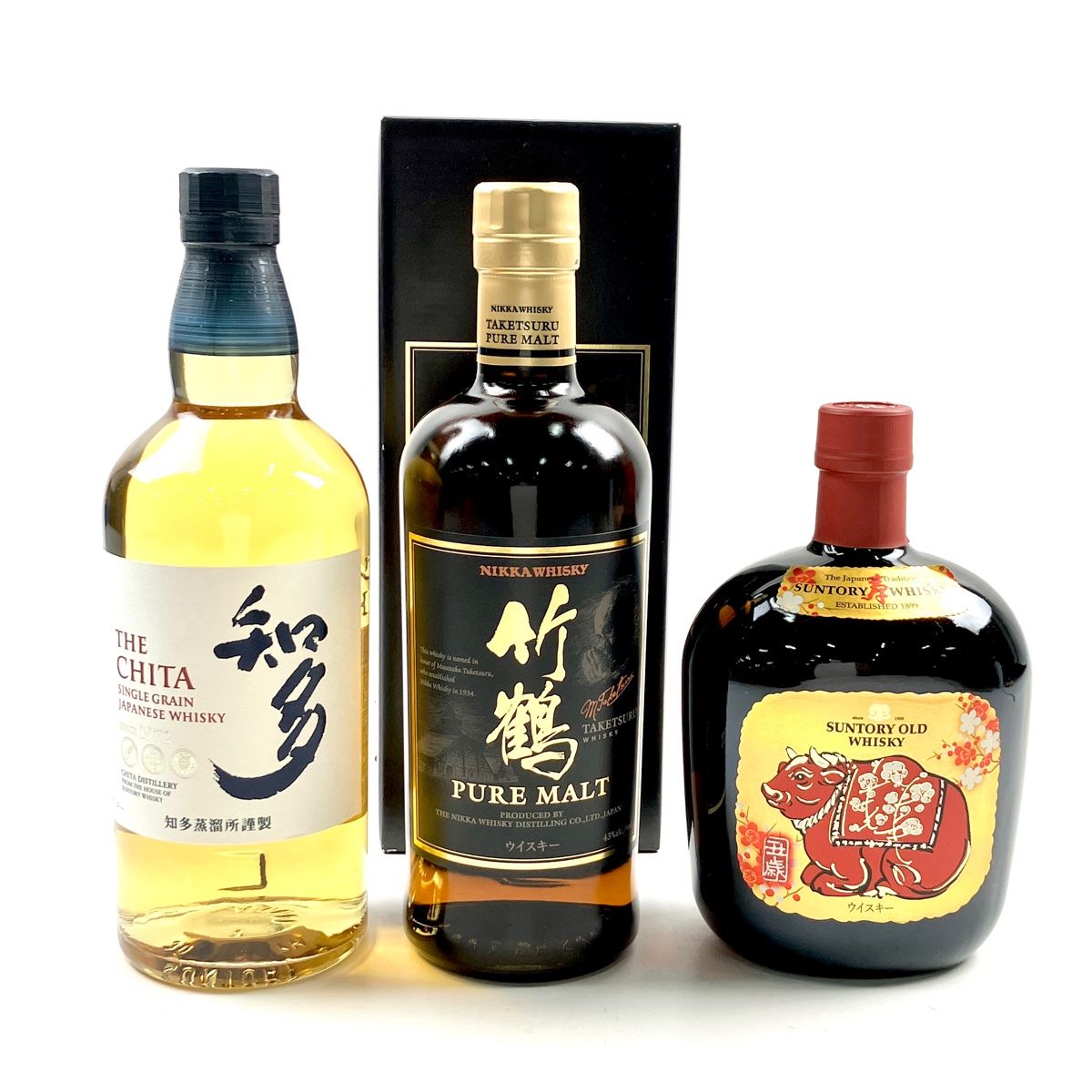 古酒 未開封 正規品 ニッカウヰスキー ジムビーム ライ 90年代流通品 3本 9903000027859_06.jpg