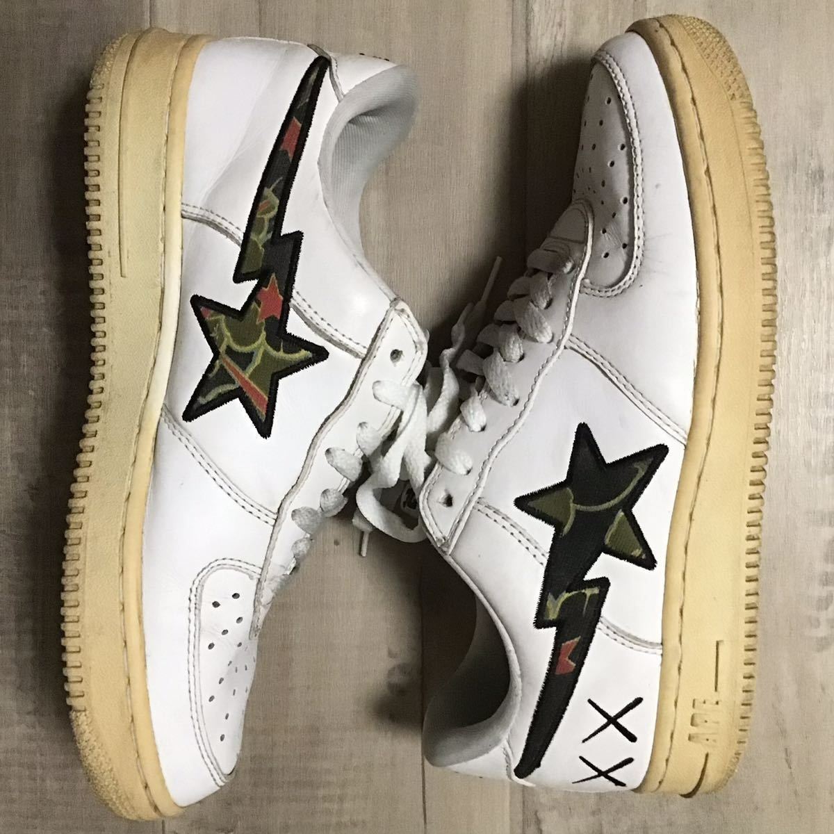 APE KAWS BAPESTA US8 新品