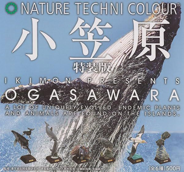 ネイチャーテクニカラー　小笠原　6種セット ガチャガチャ・カプセルトイ通販 サイドイン 本店 ネイチャー