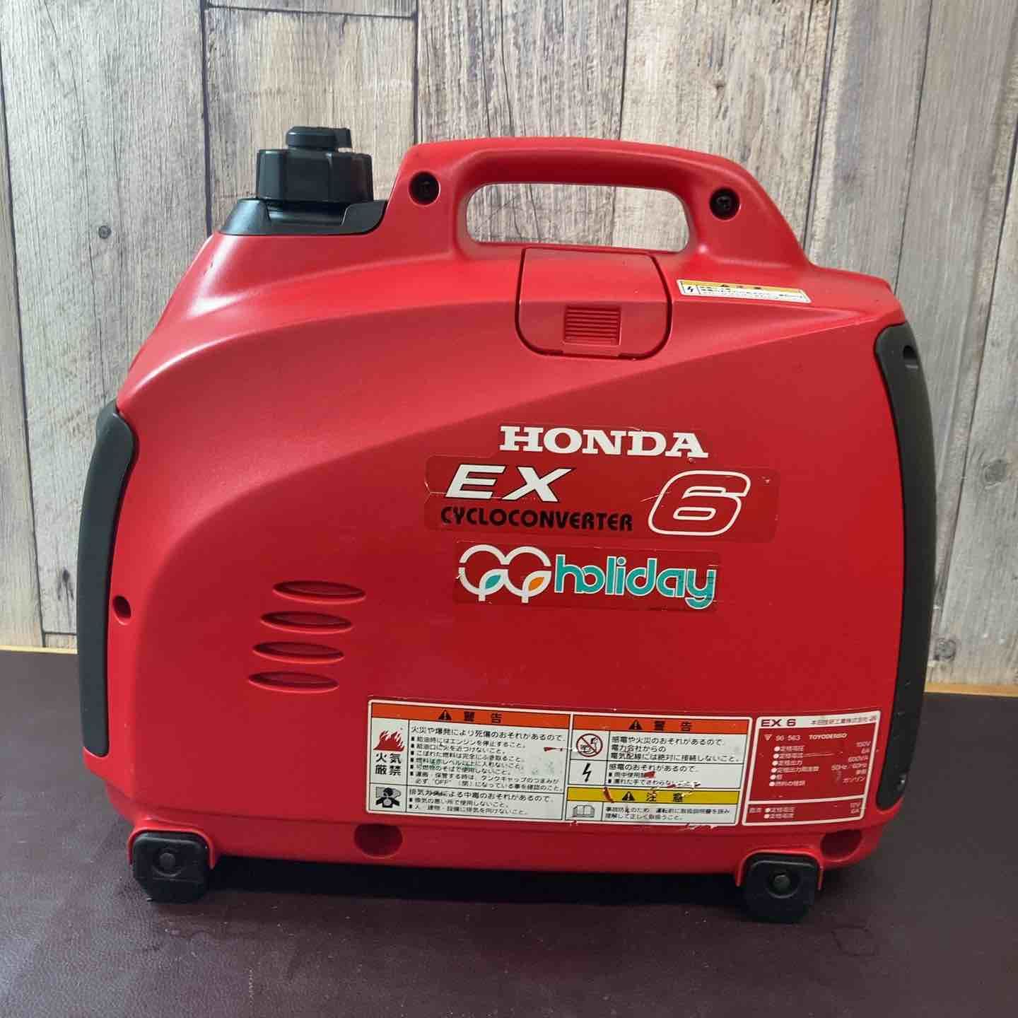 中古品】◇ホンダ(HONDA) サイクロコンバーター発電機 EX6【東大和店 