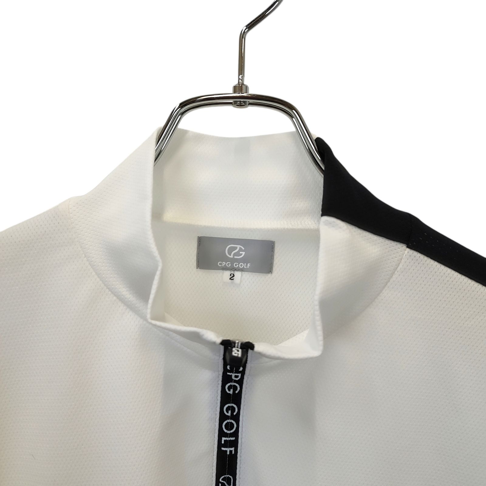 CPG GOLF シーピージーゴルフ ハーフ ジップ モックネック 長袖