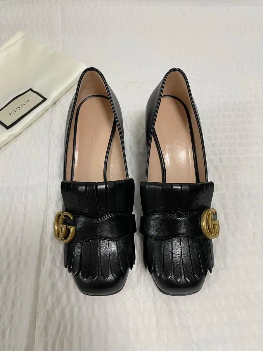 グッチ GG マーモント ミッドヒール パンプス サイズ35