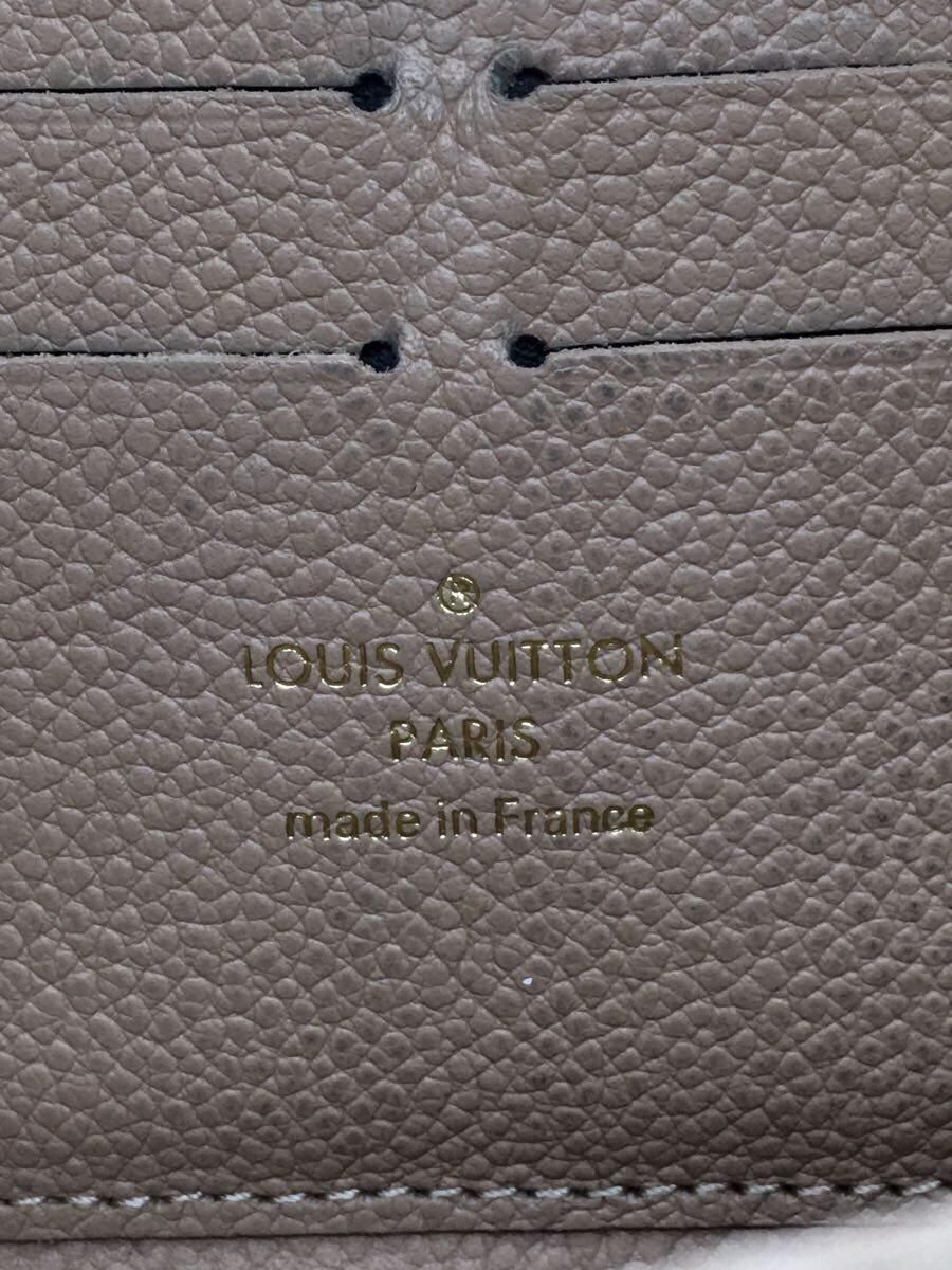 LOUIS VUITTON ジッピー・ウォレット_モノグラム・アンプラント_BEG M69034 牛革 ベージュ 総柄 レディース - メルカリ