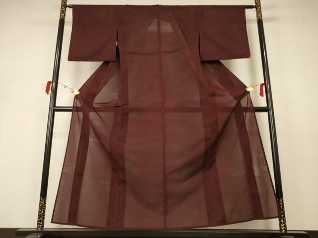 色無地 流水紋紗