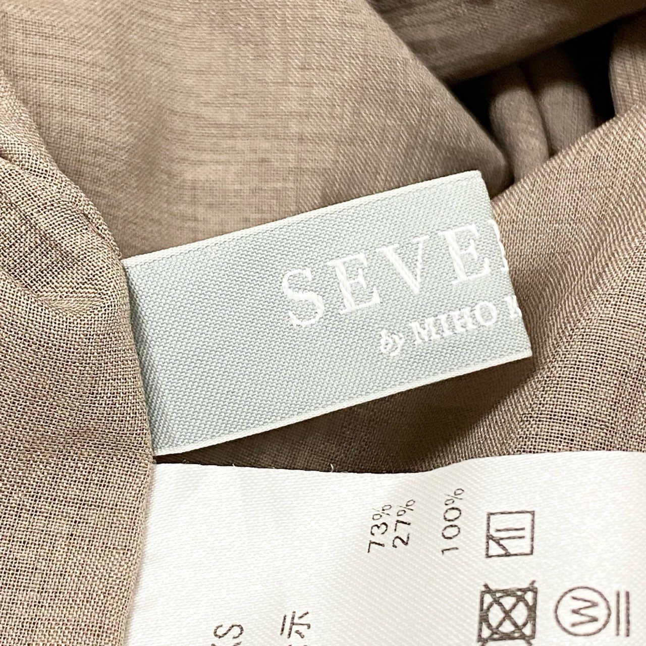 85f23 《美品》 SEVEN TEN セブンテン 23SS タフタティアード