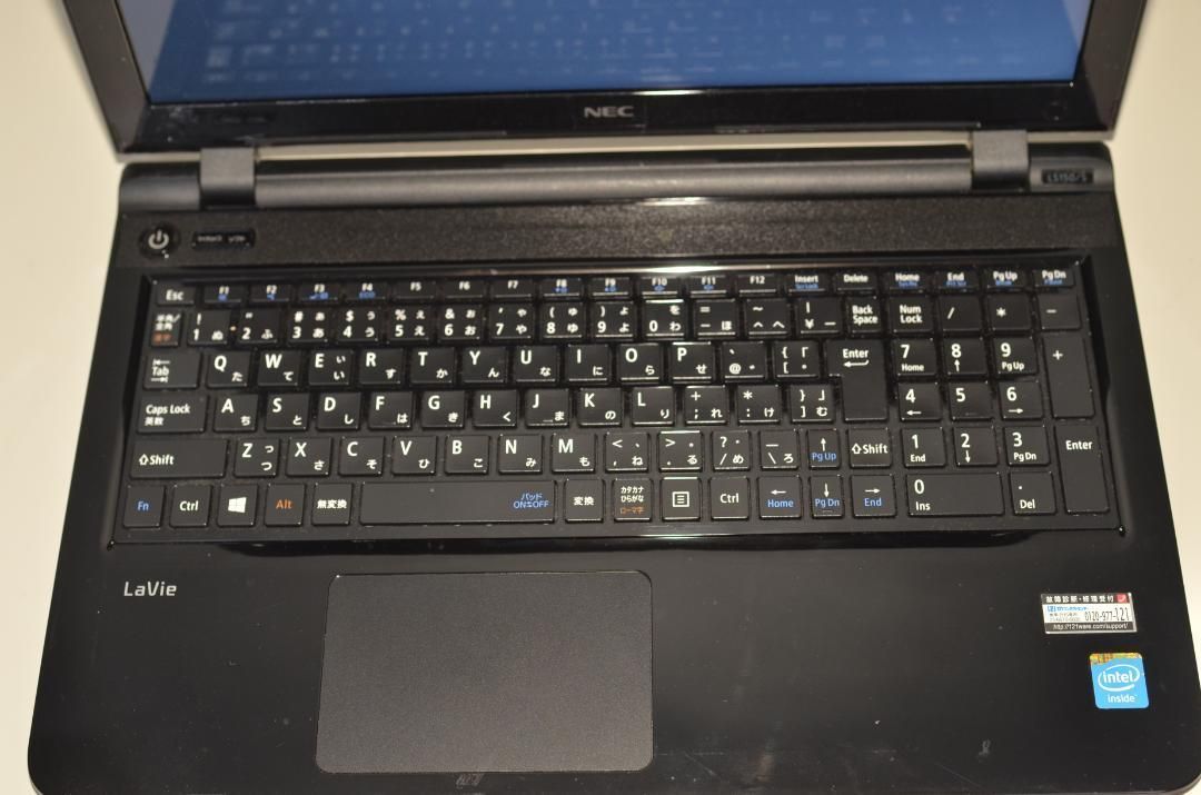 中古良品ノートパソコン Windows11+office NEC LS150/S Celeron-2957U