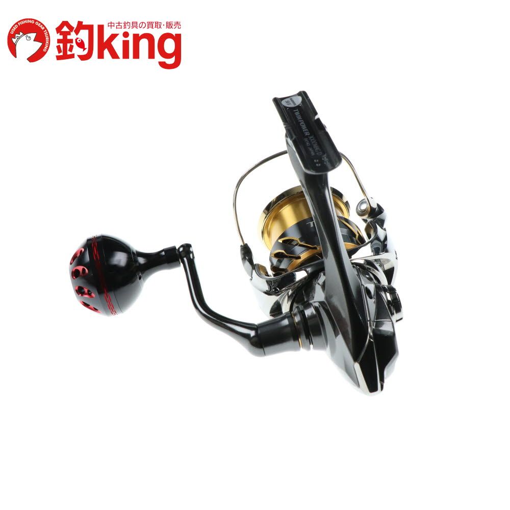 中古/美品】 シマノ 20 ツインパワー 3000MHG ゴメクサスノブ付