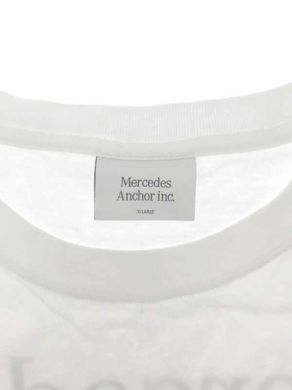 MERCEDES ANCHOR INC ロゴプリント ロングスリーブカットソー MERCEDES ANCHOR INC メルセデスアンカーインク ロゴプリントロング
