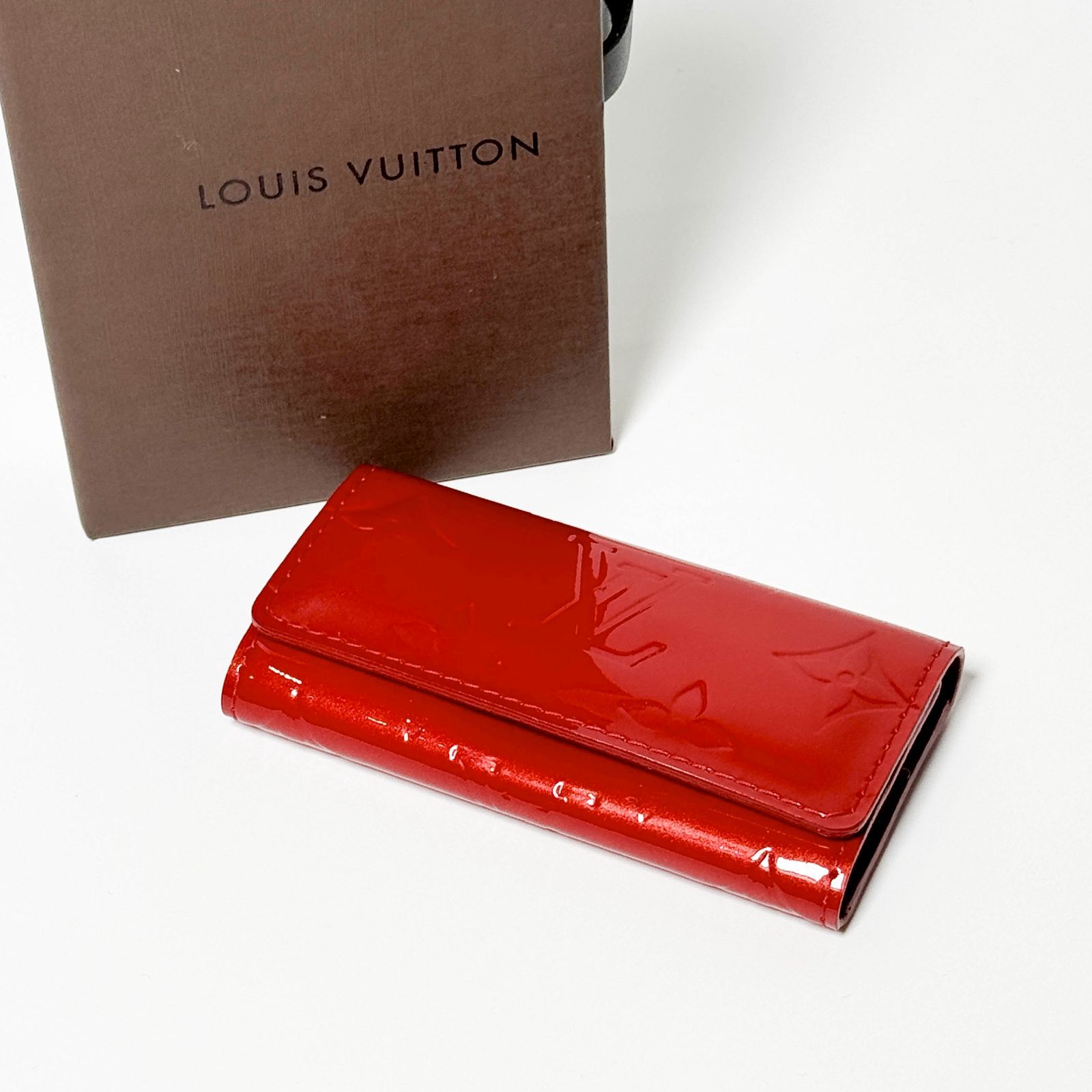美品✨ルイヴィトン モノグラムヴェルニ ポムダムール ミュルティクレ4 楽天市場】LOUIS VUITTON ルイ ヴィトン モノグラムヴェルニ