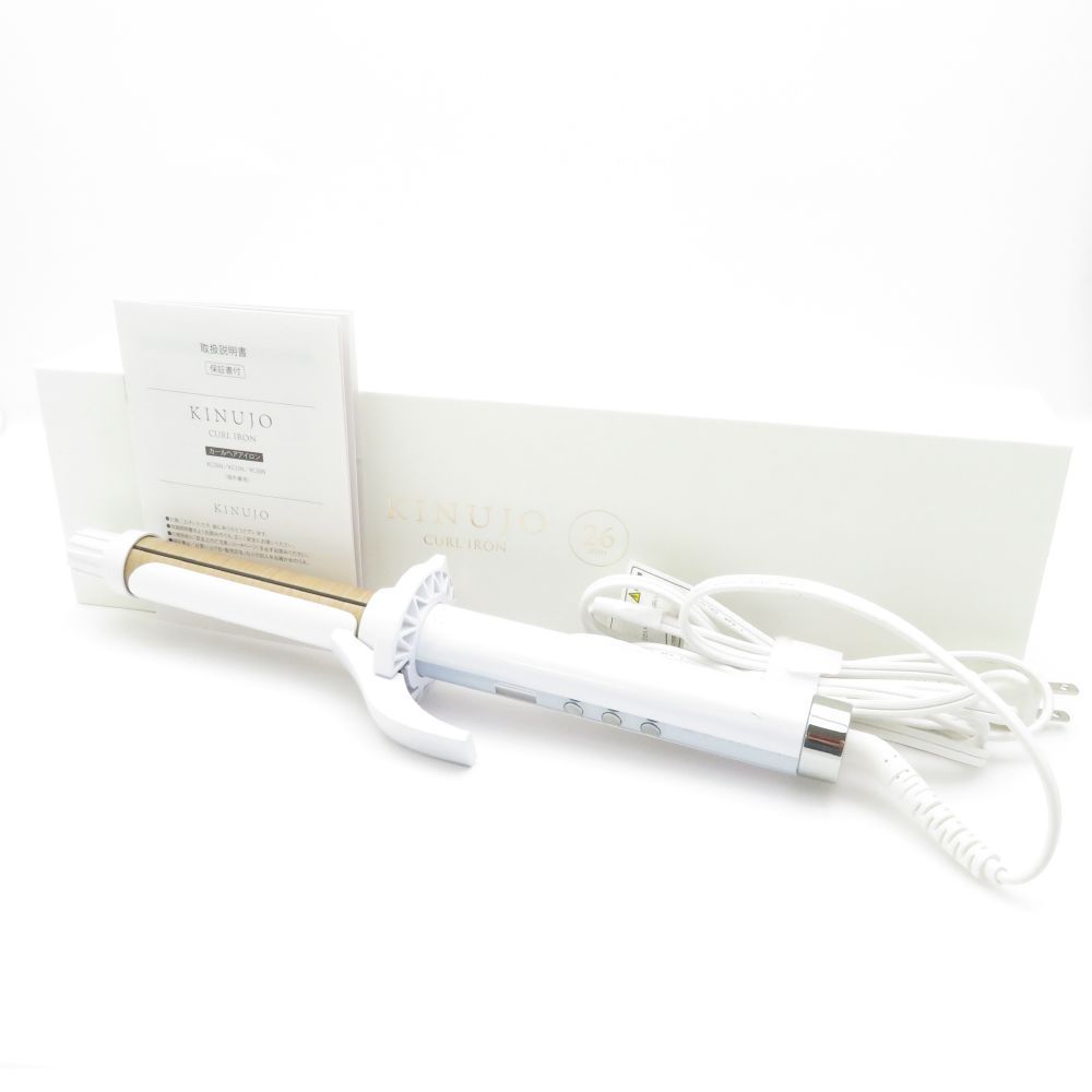 KINUJO 絹女 KC26N カールヘアアイロン 26mm BC3602
