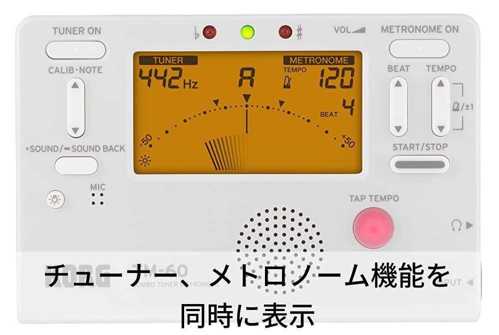 最大46%OFFクーポン TM-60 DIGITAL TUNER METRONOME 黒 zppsu.edu.ph