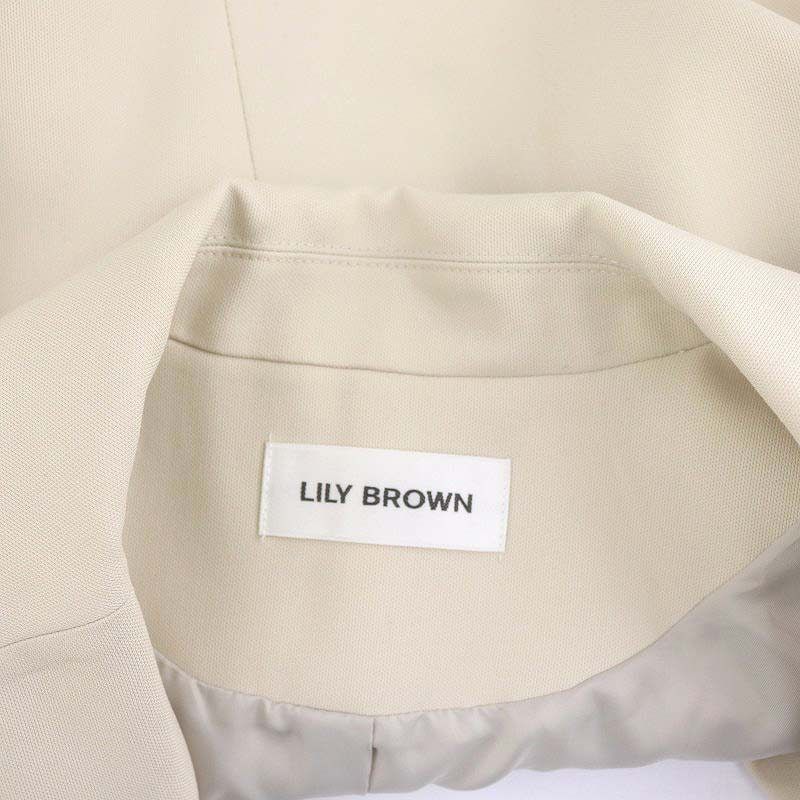LILY BROWN  ボレロショートジャケット リリーブラウン Lily Brown 23SS ボレロショートジャケット
