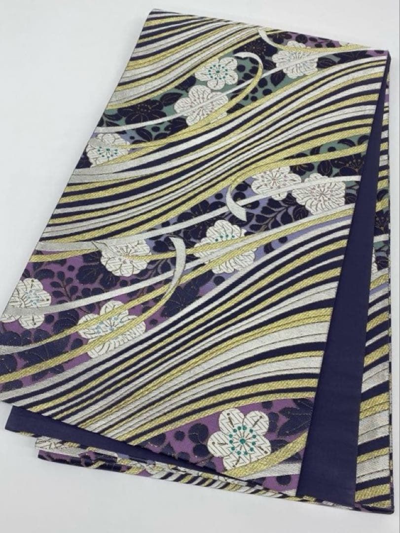 袋帯 正絹 振袖 豪華 梅 桜 F1524 - メルカリ