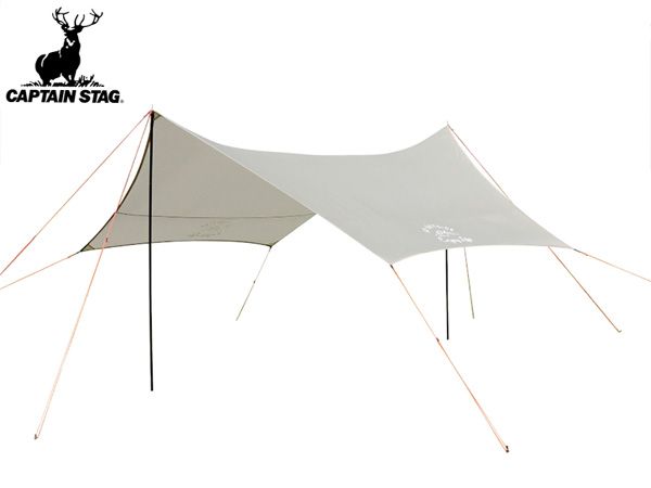 キャプテンスタッグ モンテ ヘキサタープ UA-1077 4～6人用 テント タープ キャンプ アウトドア 送料無料