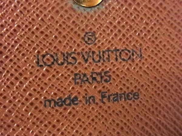 LOUIS VUITTON ルイヴィトン キーケース モノグラム ミュルティクレ6 M62630 ブラウン PVC レザー ユニセックス 6連 ゴールド金具