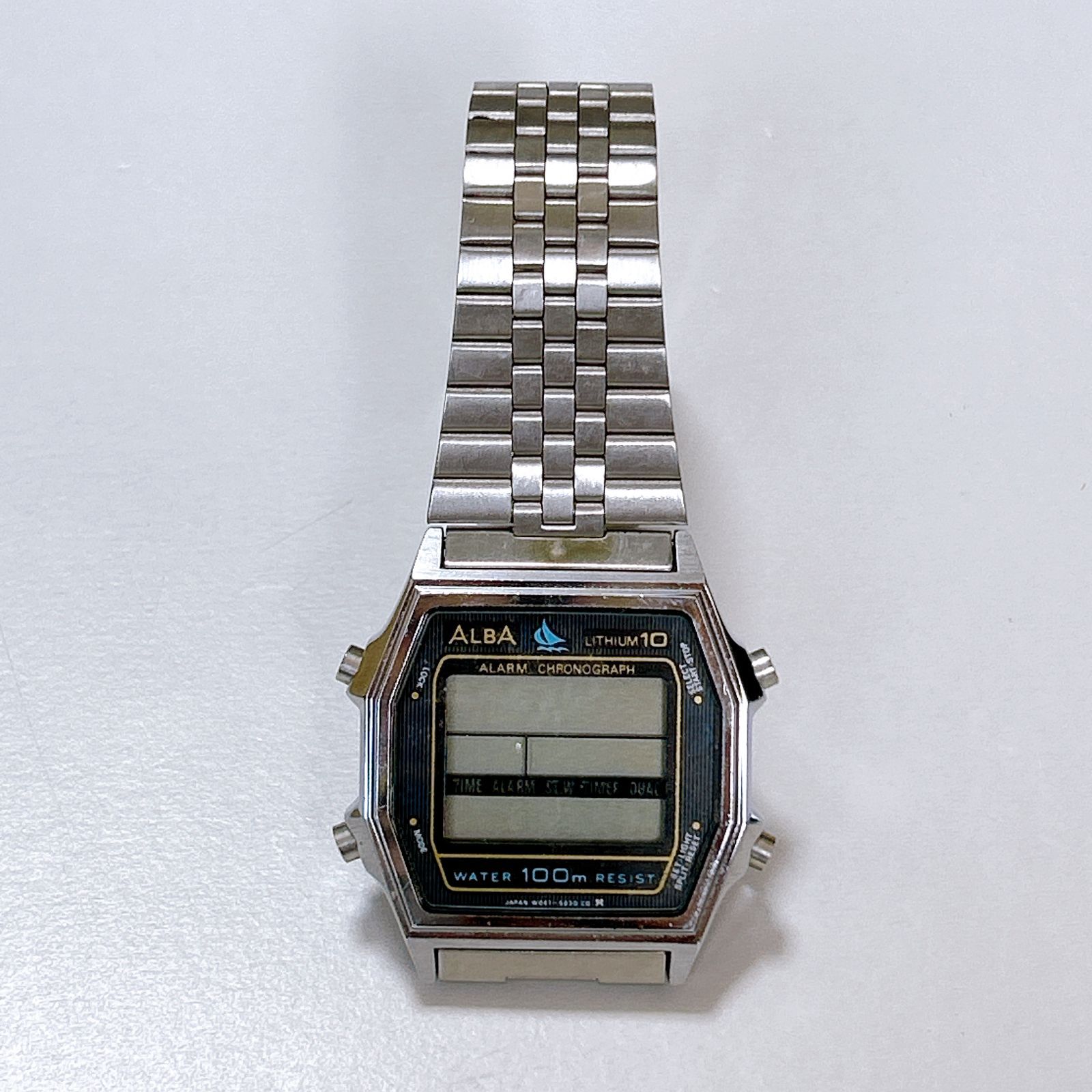 SEIKO セイコー ALBA アルバ アラーム クロノグラフ 腕時計