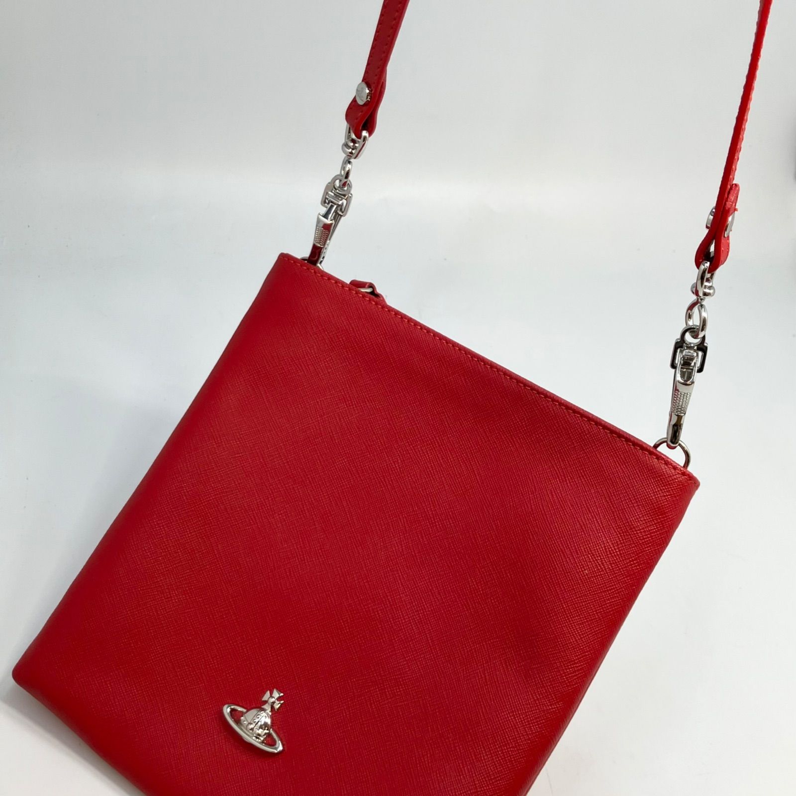 ◇【 美品 】 Vivienne Westwood ショルダーバッグ レッド