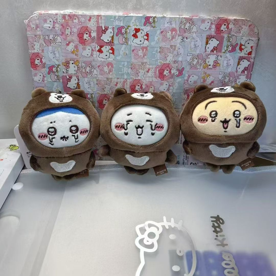 ナガノキャラクターズ　マレーグマを被ったマスコット　3種セット ナガノキャラクターズ マレーグマを被ったマスコット 3種セット