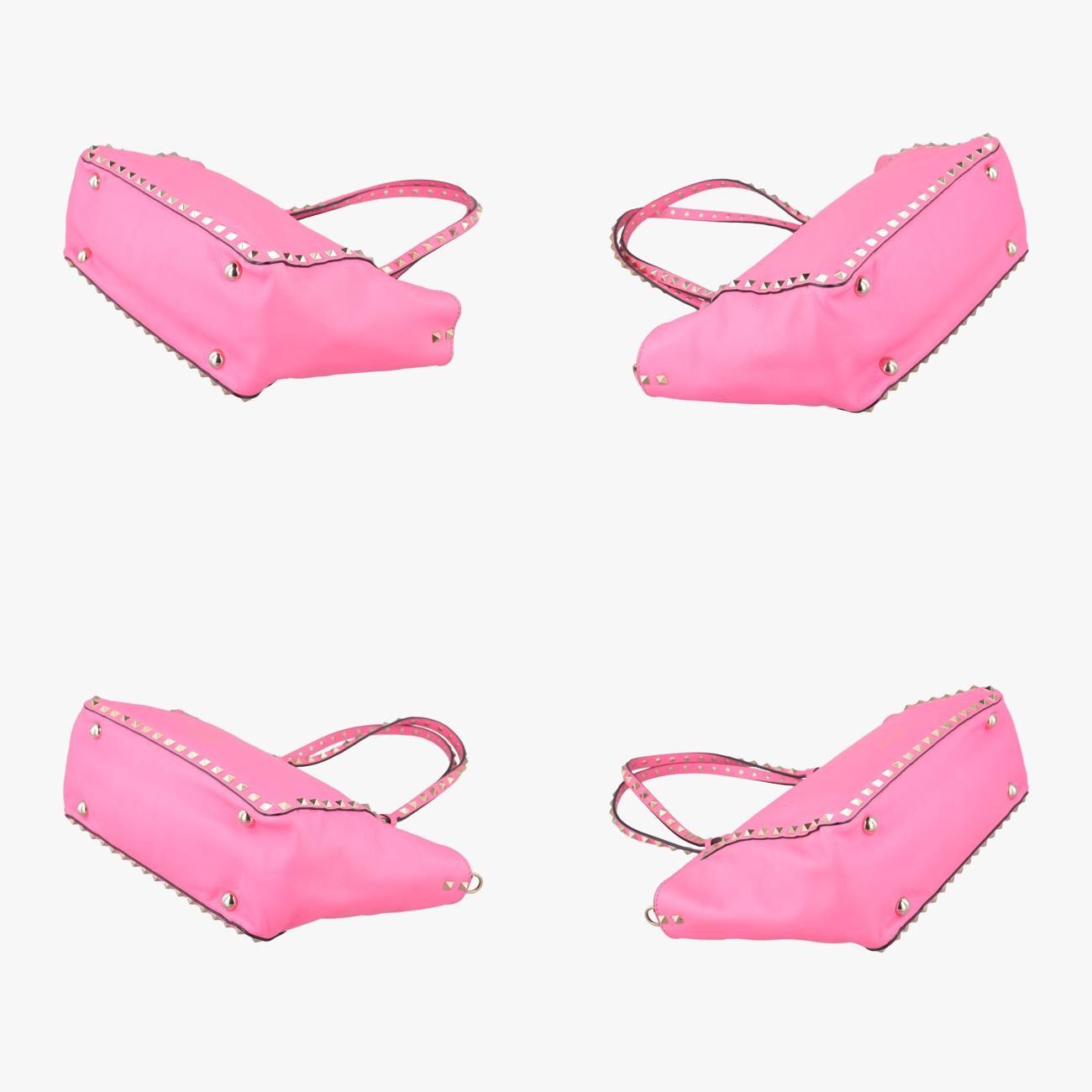 ヴァレンティノValentinoロックスタッズピンクレザー製番不明