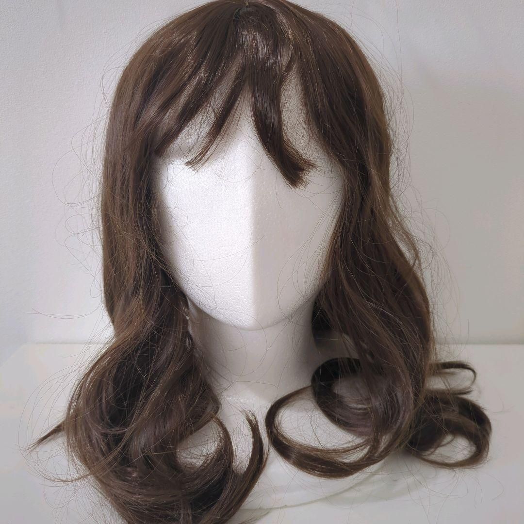 ファッションウィッグ ウェーブロングヘアー アッシュブラウン かつら 883 コスプレ wig 変装 ウィック ゆるふわ 女装 ネット付き フルウィッグ  エクステ 女性 レディース ガン治療 抜毛 抜け毛 脱毛 ゆるゆわ 韓国 イベント ハロウィン おしゃれ - メルカリ